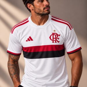 Camisa Flamengo II 26/27 Torcedor Masculina - modelo vestindo