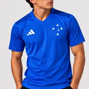 Camisa Cruzeiro I 26/27 Torcedor Masculina - modelo vestindo