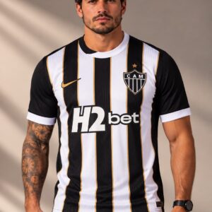Camisa Atlético-MG I 26/27 Torcedor Masculina - modelo vestindo
